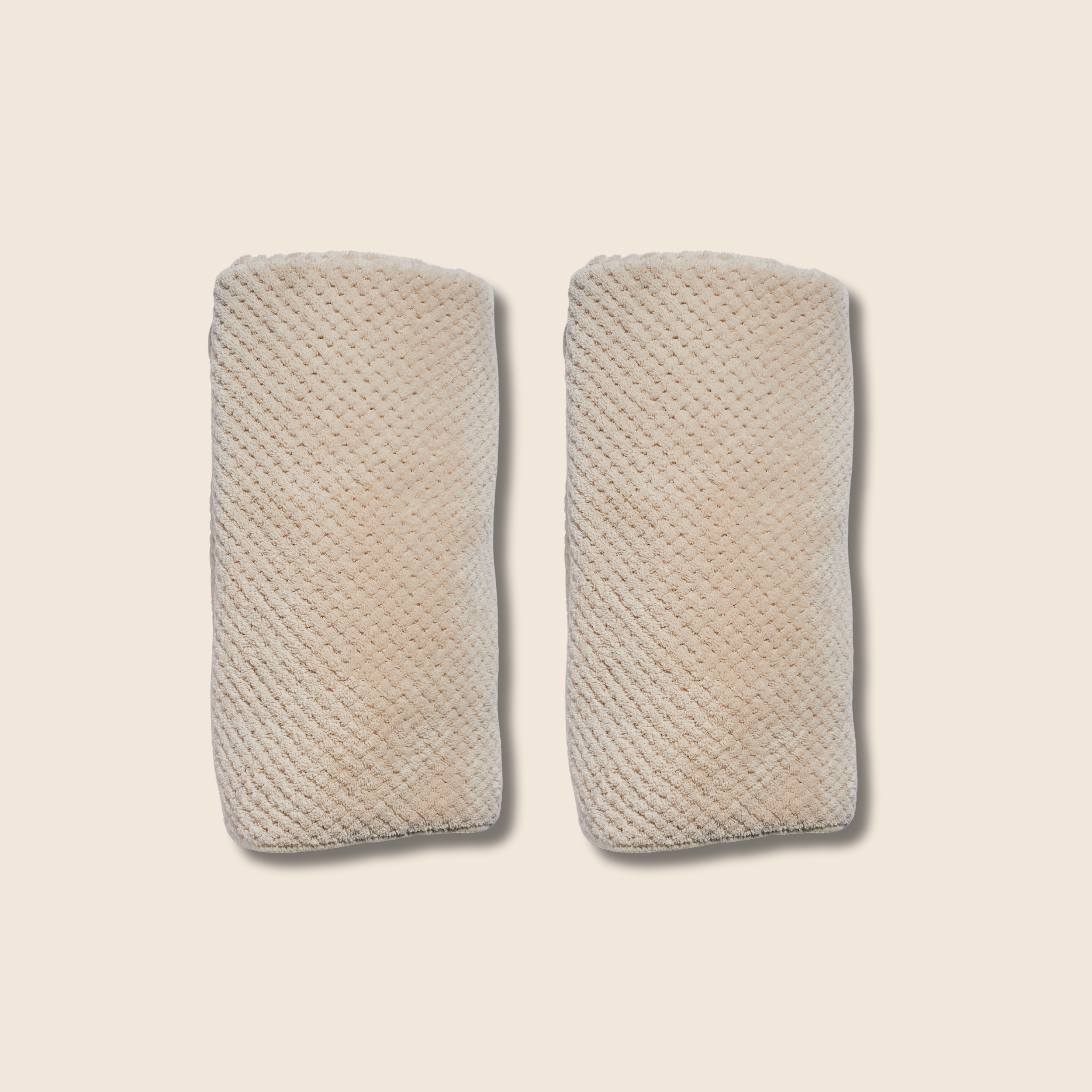Microfiber Hair Towel Beige