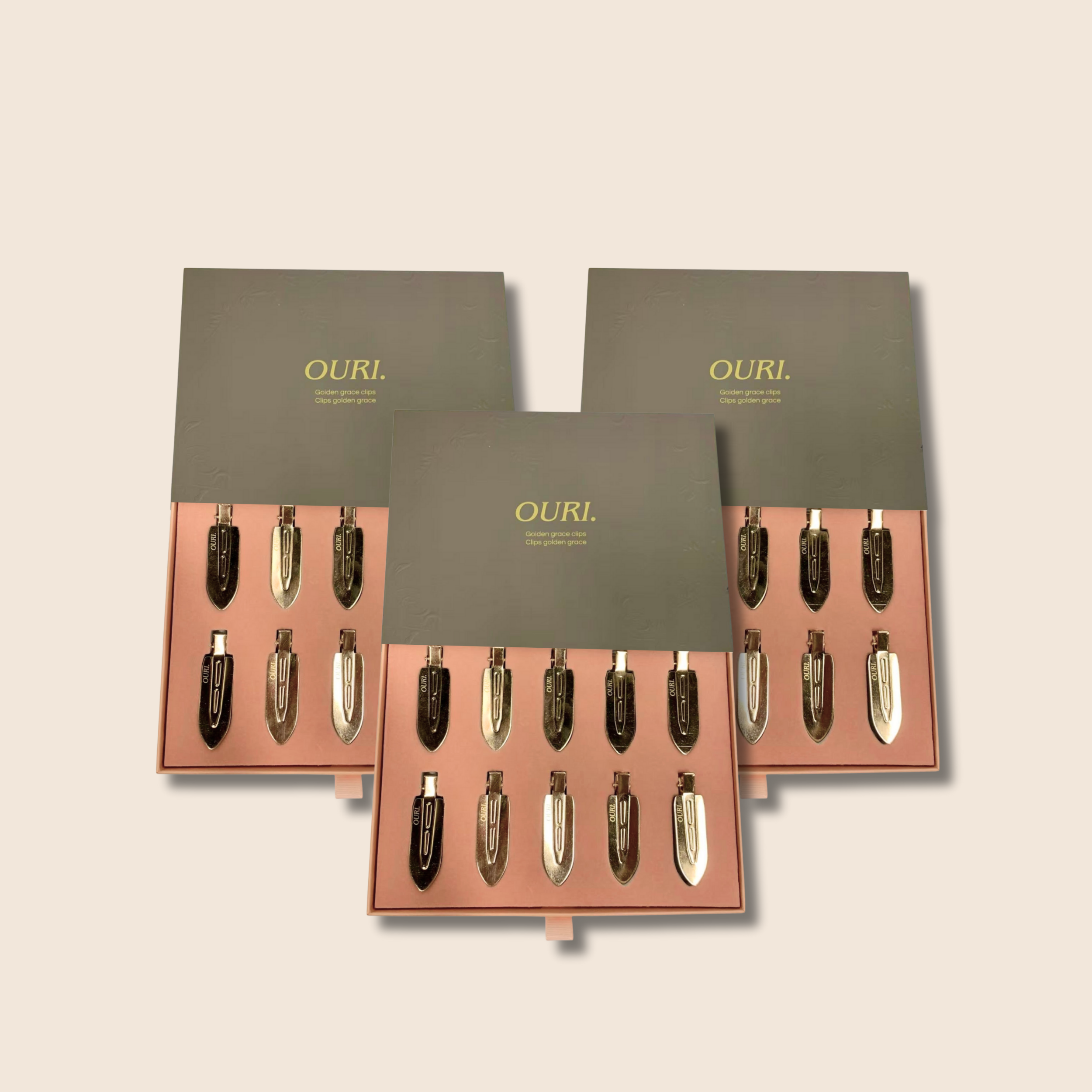Golden Grace Clips