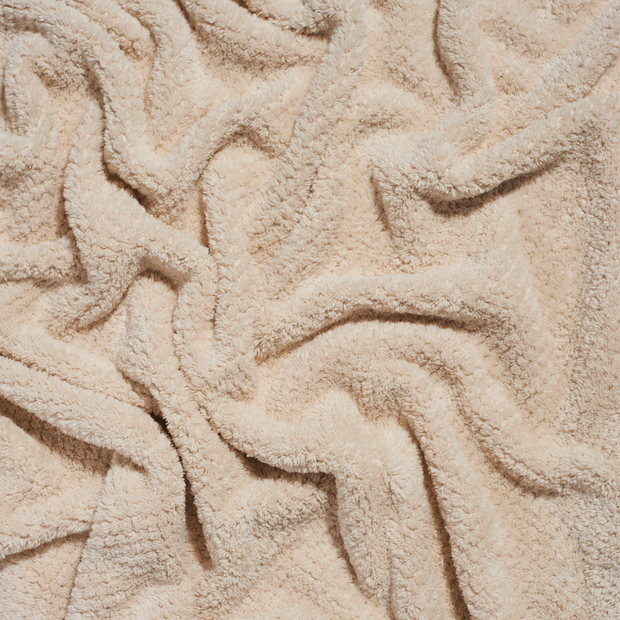 Microfiber Hair Towel Beige